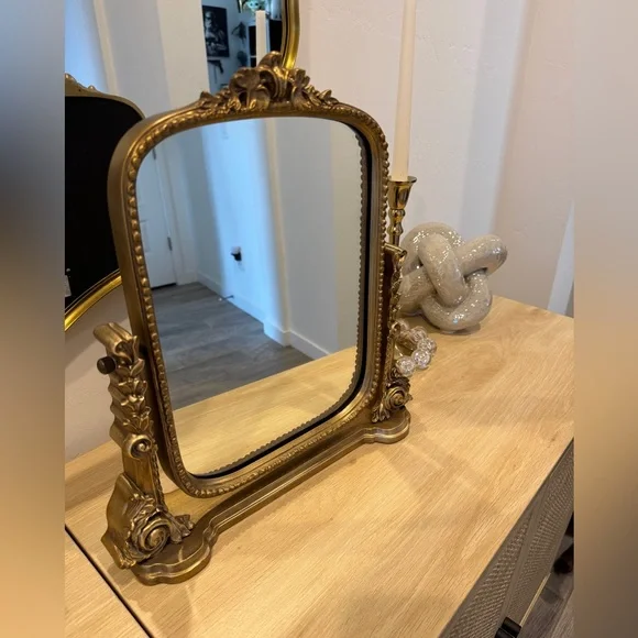 NWOT Anthropologie The Gleaming Primrose Vanity Mirror - Picture 7 of 8